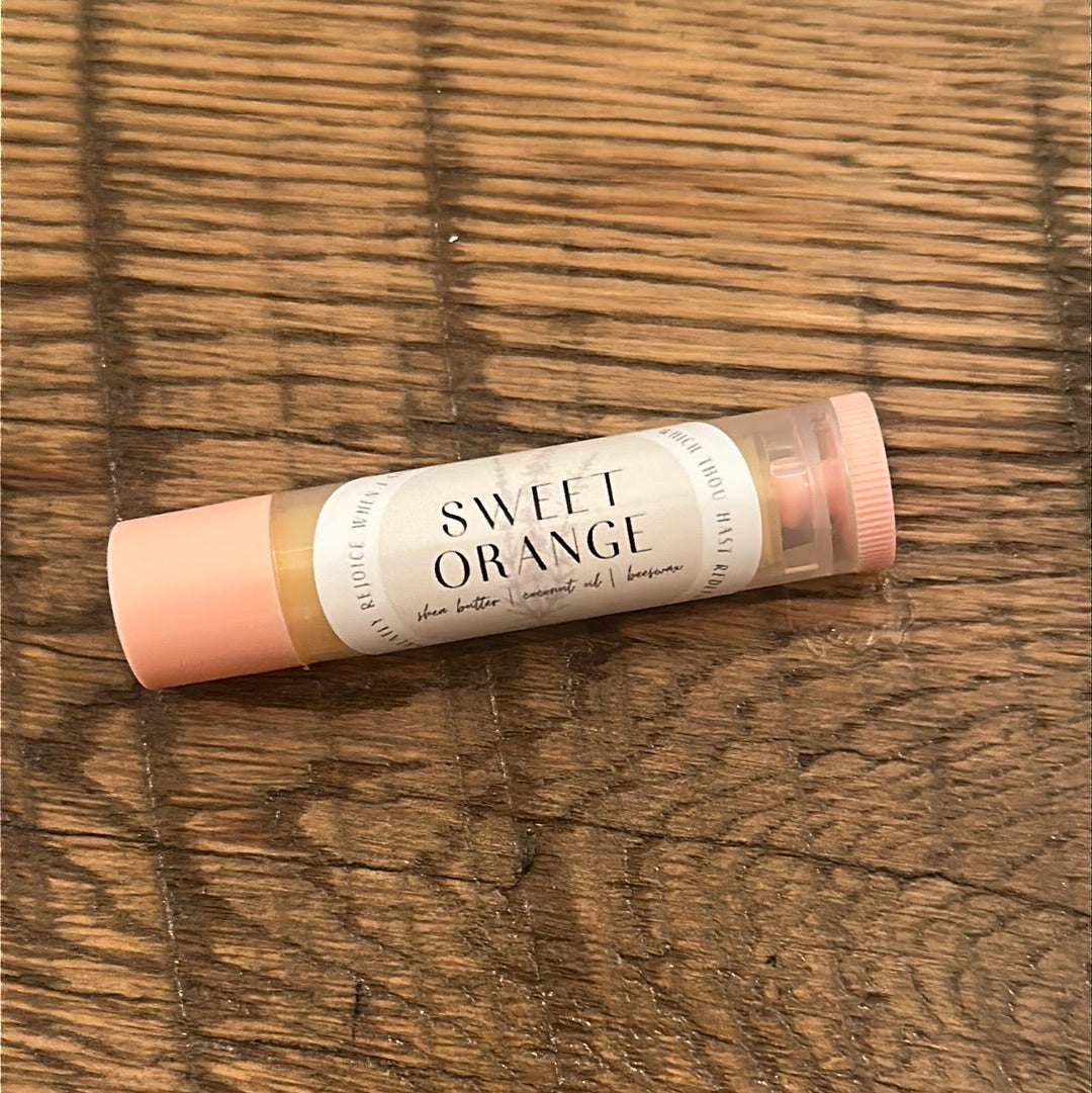 Sweet Orange Lip Balm