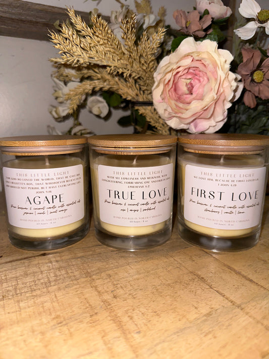 Valentine’s Day Candle Set